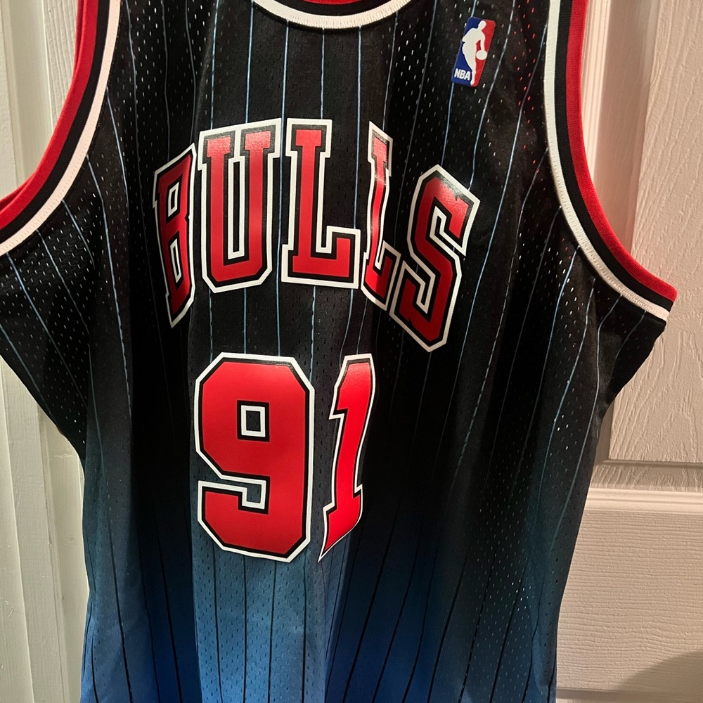 NBA Chicago bulls Dennis Rodman Swingman Jersey